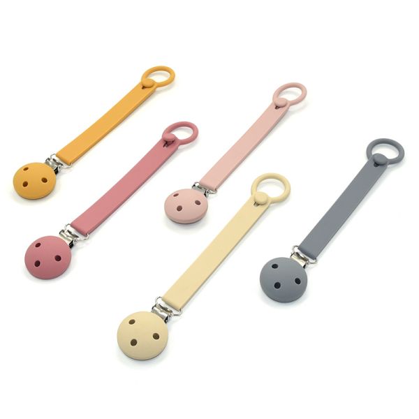 Wholesale Silicone Baby Pacifier Clips - Safe & Durable