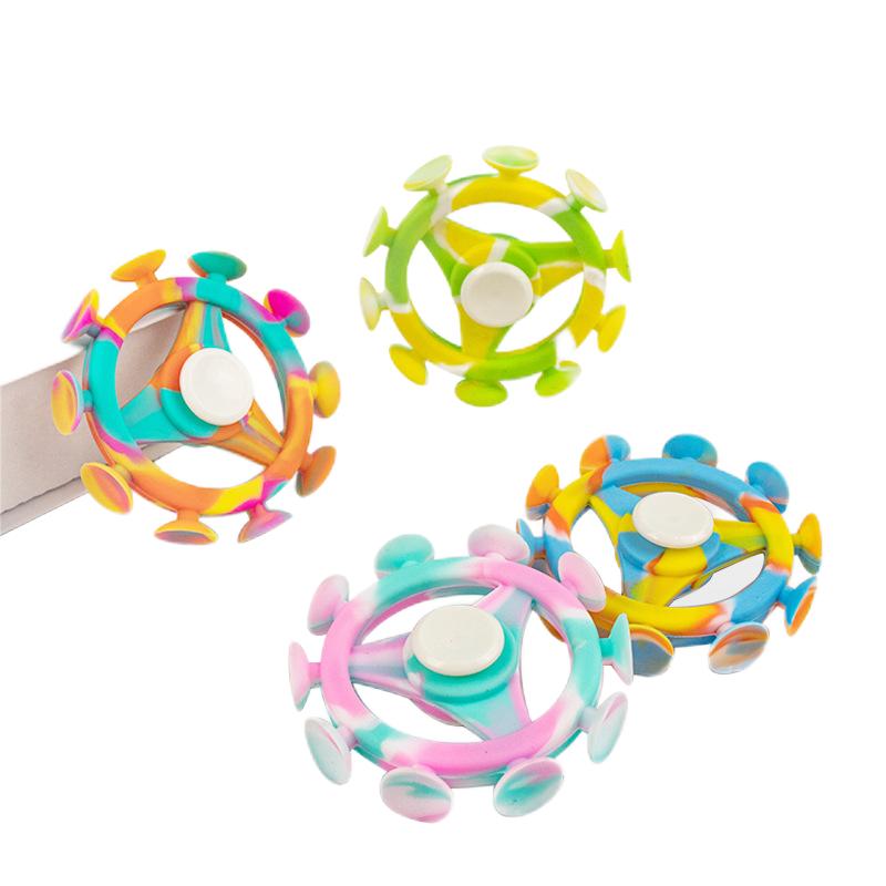 Wholesale Premium Silicone Spinning Fidget Toys for Enhanced Focus and Stress Relief