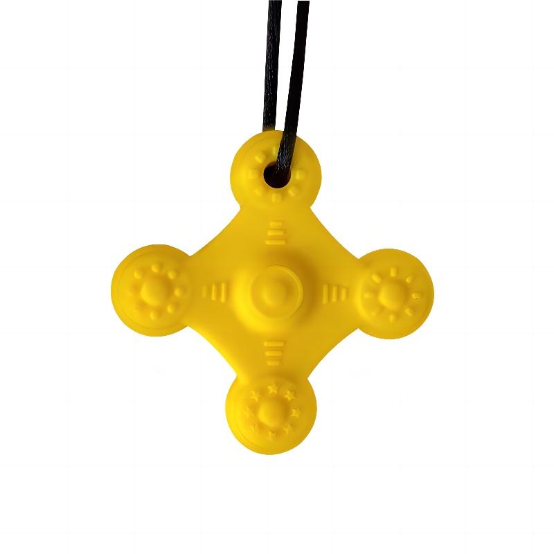 Bulk Sensory Silicone Toddler Teethers Chewy Necklace