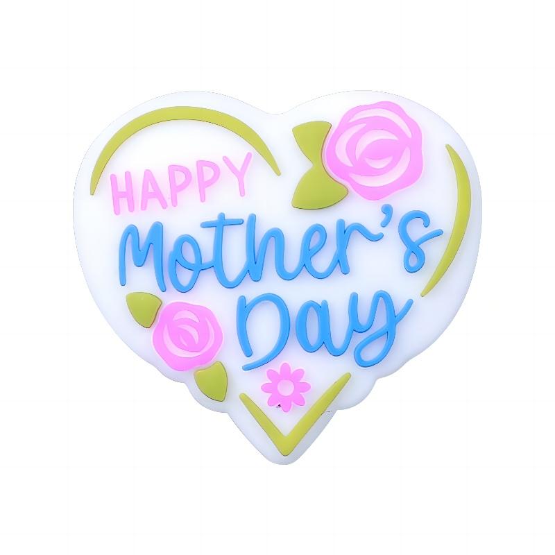 Perles en Silicone Spécial Maman - Idéal pour la Fête des Mères