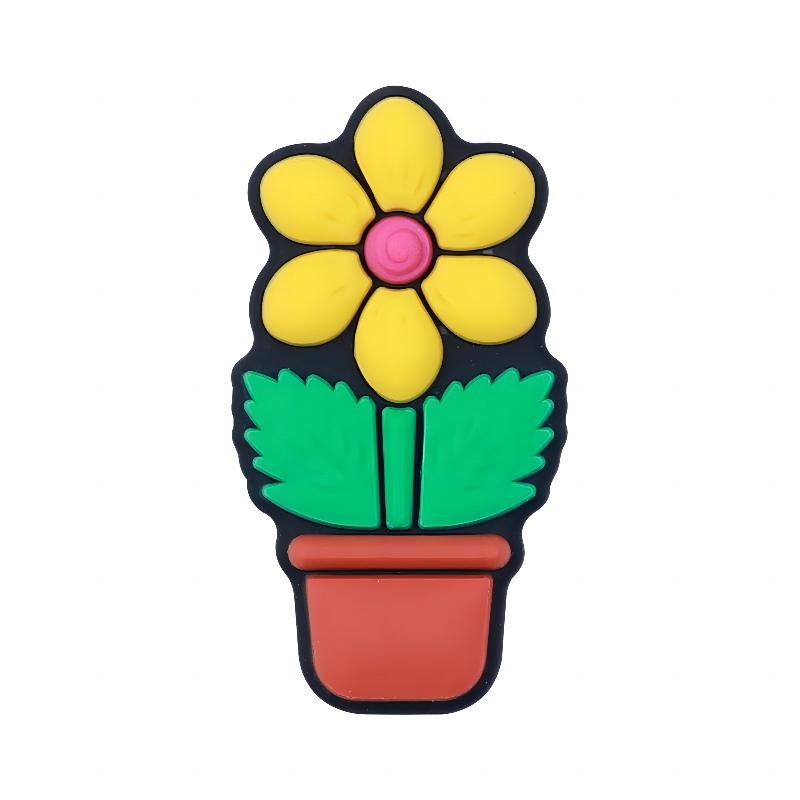 sunflower silicone bead