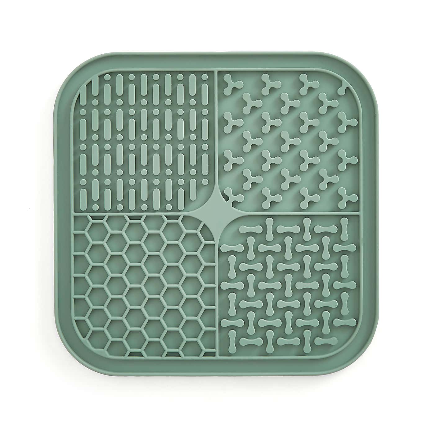 Silicone Pet Lick Mat - Slow Feeder for Dogs & Cats, Non-Slip Suction Cup Design
